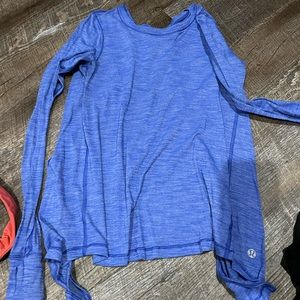 Lululemon Open Back Running Top